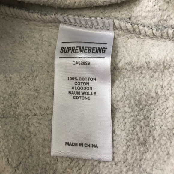 SUPREME BEING CREWNECK SWEATER - Picture 5 of 6